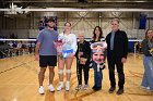 Senior Day  Wheaton Women's Volleyball Senior Day 2023. - Photo by Keith Nordstrom : Wheaton, Volleyball, VB